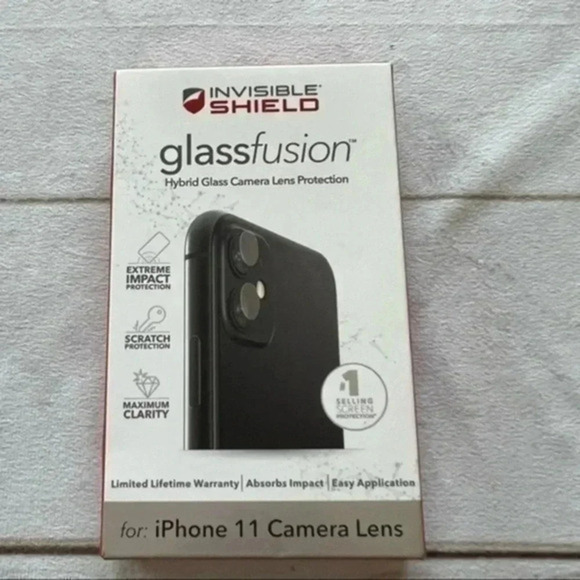 Invisible shield Other - NEW Invisible shield glass fusion hybrid glass camera lens protection. N…